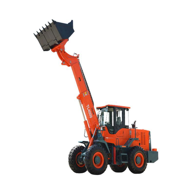 4ton Agriculture farms tractors machinery TL4000 telescopic loader equipments