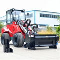 Mini tractorswith front loader DY1150 mini garden tractors made in china 5