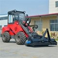 Mini tractorswith front loader DY1150 mini garden tractors made in china 2