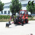 Mini tractorswith front loader DY1150 mini garden tractors made in china 3