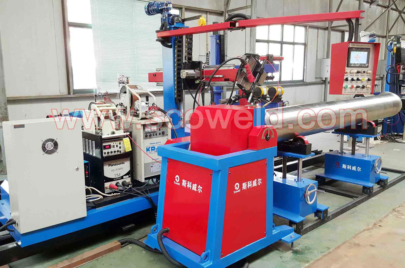 Chuck Pipe Welding Machine 5