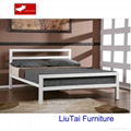 Modern design metal double bed 1