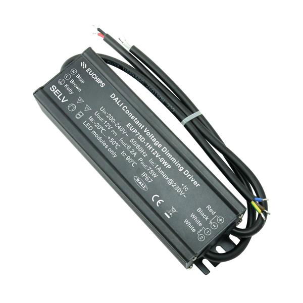 200-240VAC 75W 1 channel dali constant voltage led dimmable driver  4