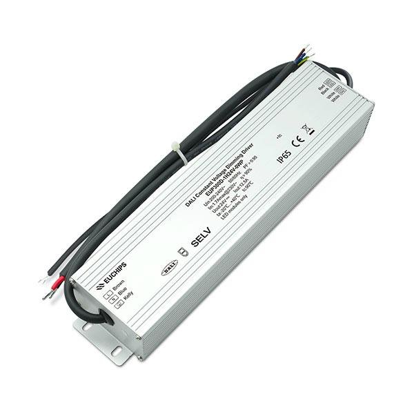 300W 24VDC 1 channel waterproof DALI dimming constant voltage led driver 4