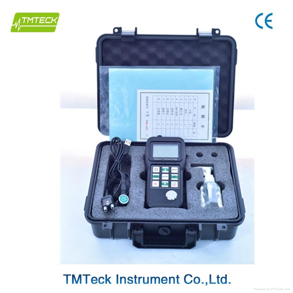 Portable China manufacture Ultrasonic thickness gauge TM210 Plus 4
