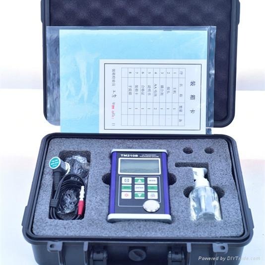 Portable Ultrasonic thickness gauge TM210B