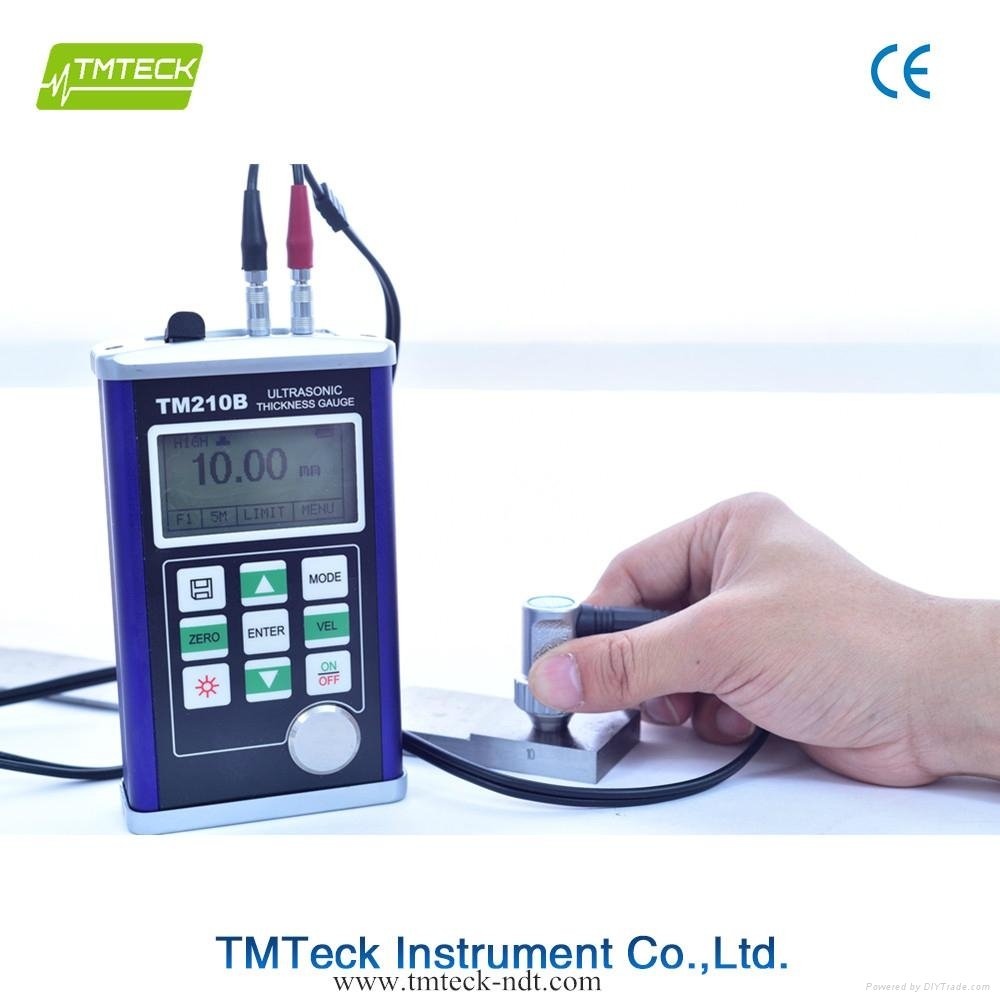 Portable Ultrasonic thickness gauge TM210B 2