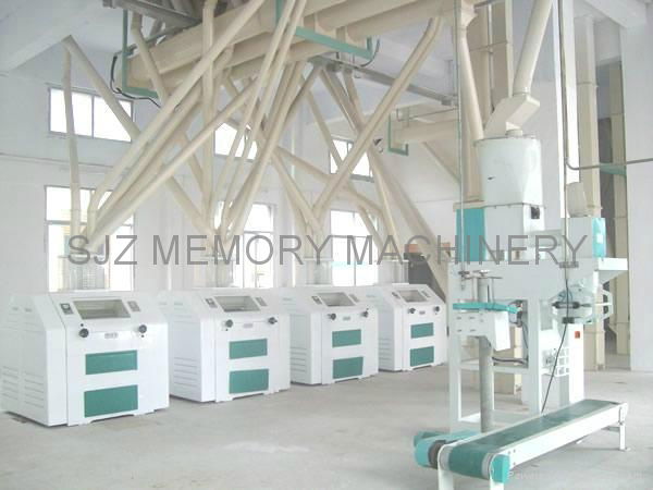 80mt per day corn flour grinding machine