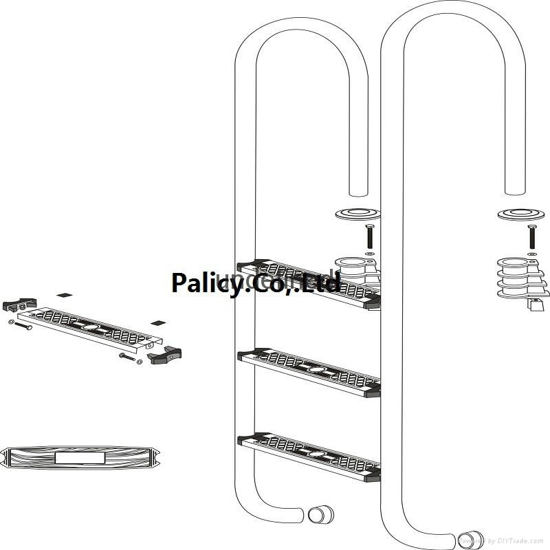 Stainless Steel Swimming Pool Ladders 3