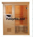 Traditional finland pine luxury Indoor mini portable dry sauna room