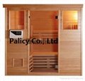 Traditional finland pine luxury Indoor mini portable dry sauna room