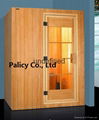 Traditional finland pine luxury Indoor mini portable dry sauna room 5