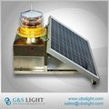 Medium-intensity Type B Solar Aviation Obstruction Light