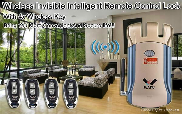 Wafu intelligent remote control door lock 5