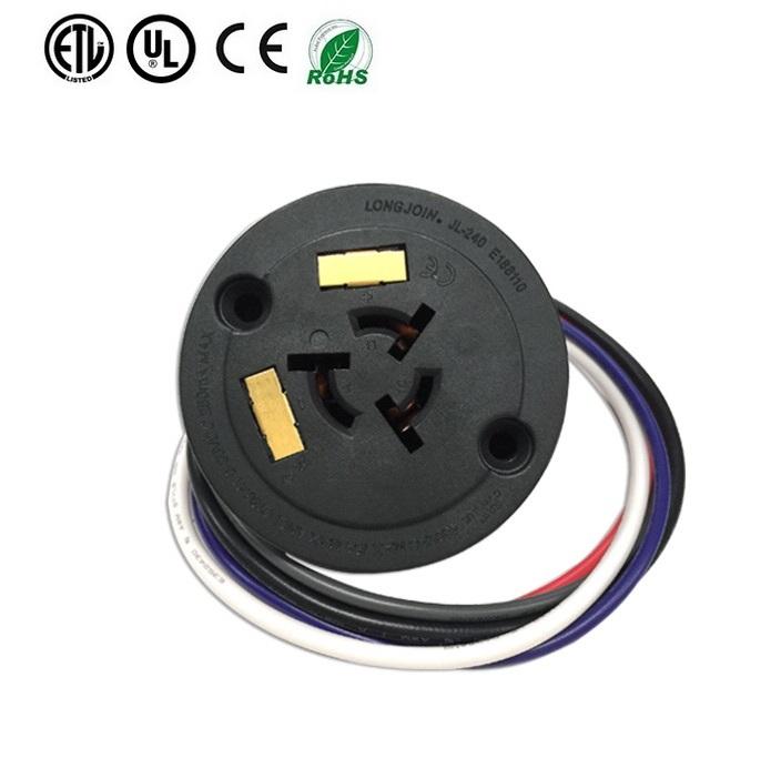 TE ANSI C136.41 Standard 7Pin 5pin Dimming Receptacle Socket for LED Lighting