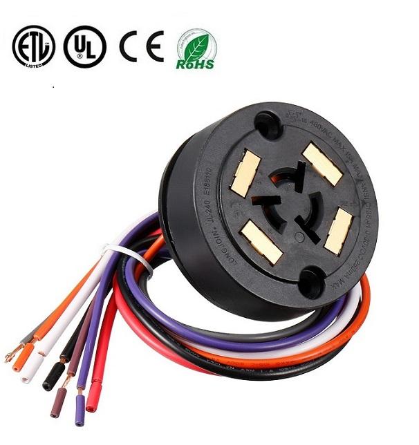 ANSI C136.41 dimmable dimming 7pin receptacle socket photocontrol 240