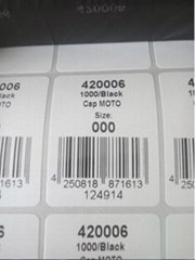 Custom printed labels