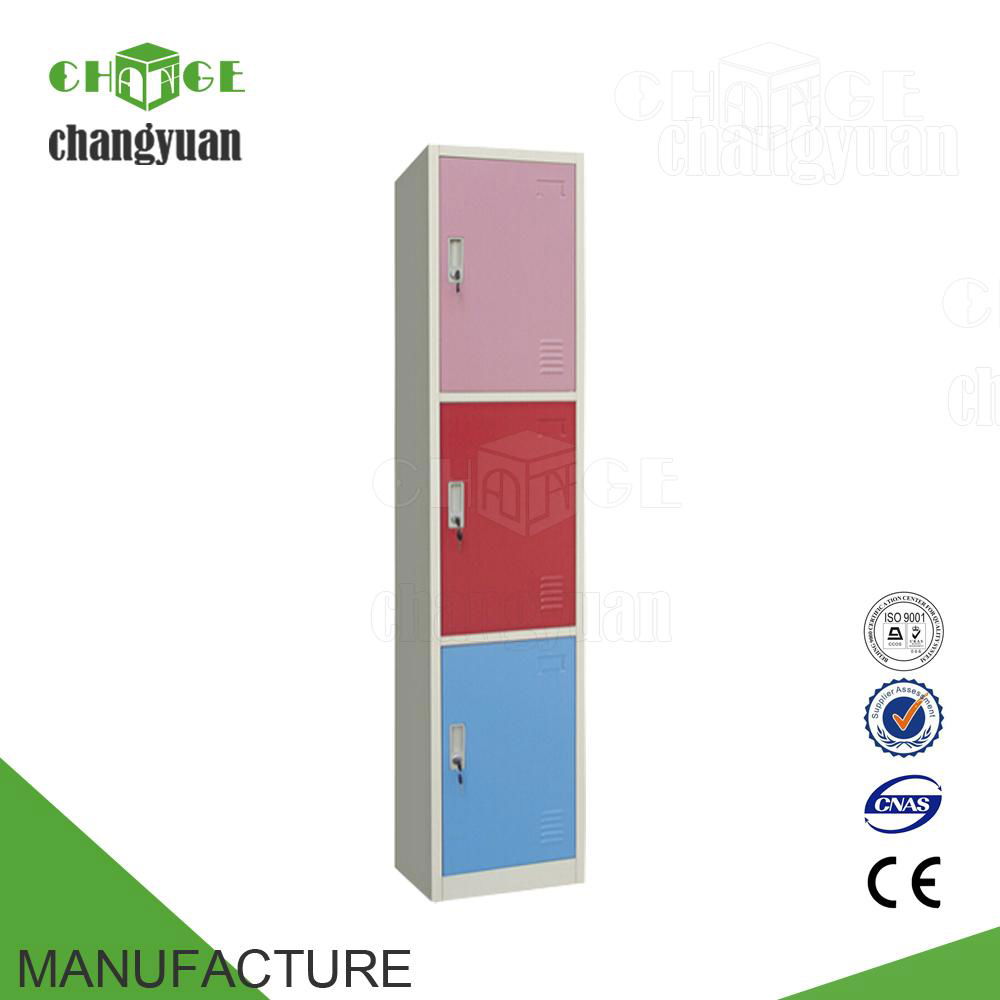 single  hot  sale  colourful  steel  school  locker  for student