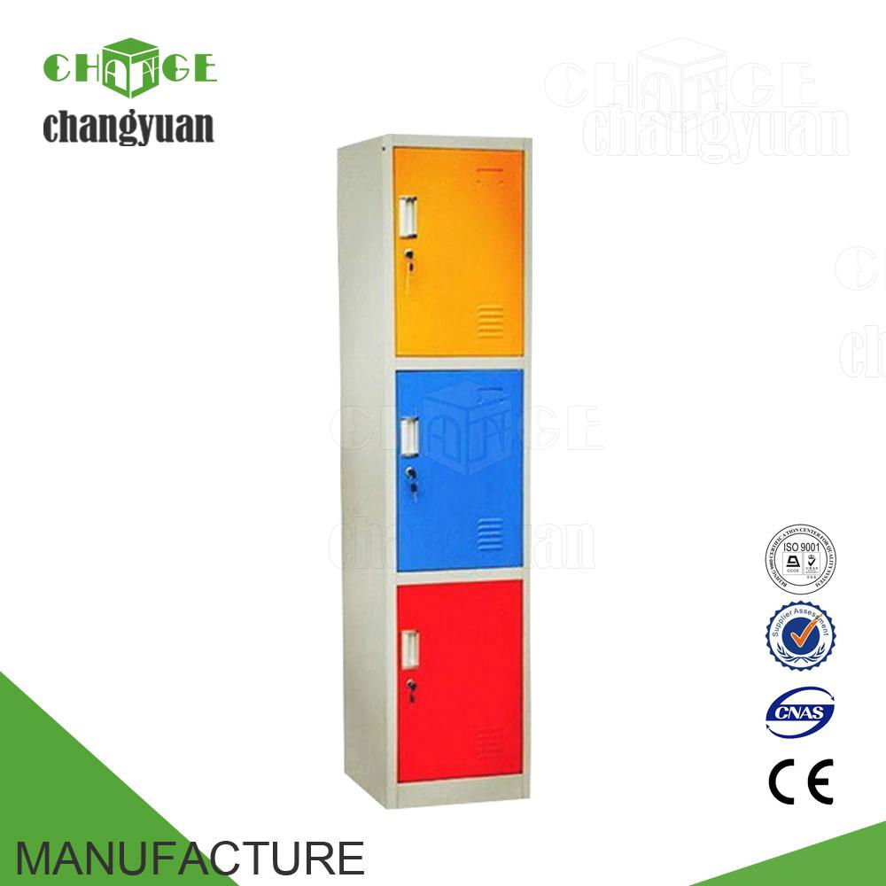 single  hot  sale  colourful  steel  school  locker  for student 4