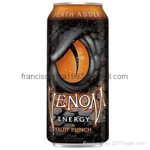  Venom Death Adder Fruit Punch Energy Drink