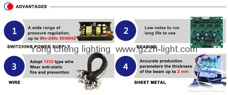 200w 330w follow spot 15r follow light/follow spot light 4