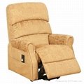high quality luxury bonded leather electric recliner chair