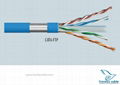23awg copper conductor PVC cable UTP CAT6
