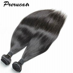 Pretty remy virgin Brazilian hair for braiding hair extensions weave