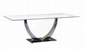 Stainless Steel Dining Table with