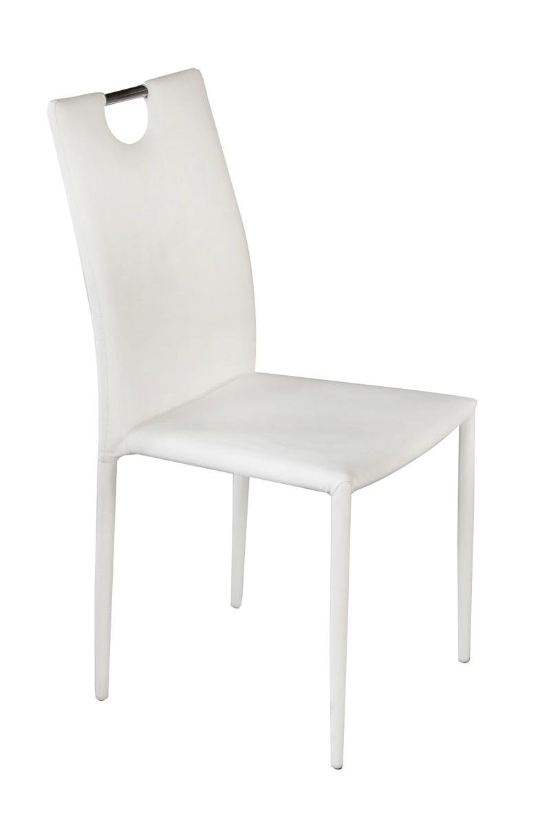 PU Chair with Chrome Handle - Dining Chairs