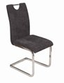 Chair with Seat & Back in Microfiber -