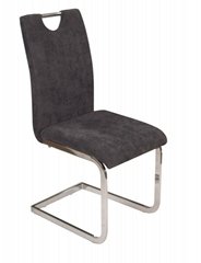 Chair with Seat & Back in Microfiber - Dining Chairs