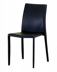 Stackable PVC Chair with Covered Legs