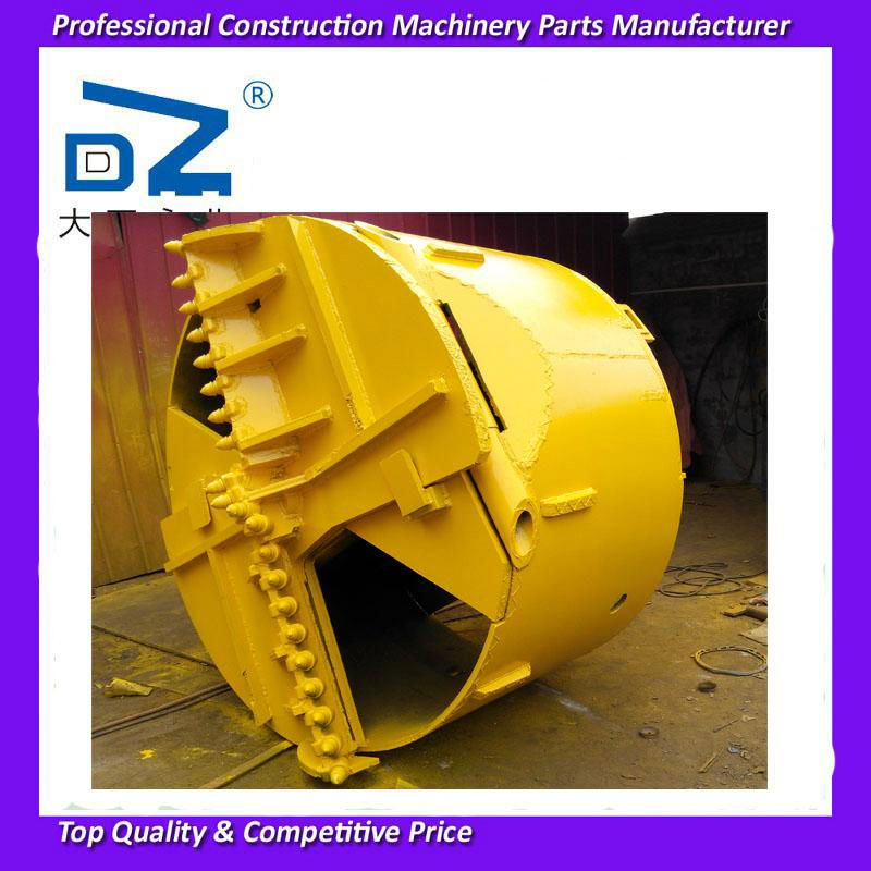 rock Rotary Drilling Bucket Munafacturer for Drilling rig