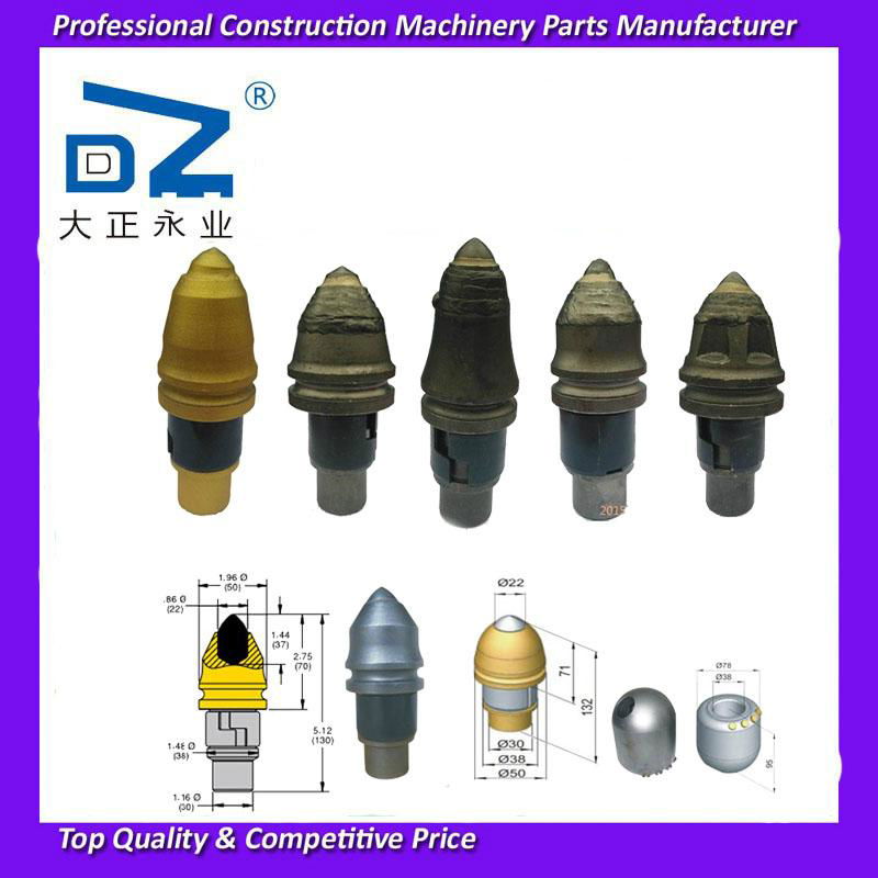 ISO Excavator Parts Drilling Tools bucket teeth 4