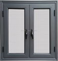 40#non-thermal break aluminum casement window