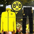 man football soccer tracksuit jacket pants coats 4