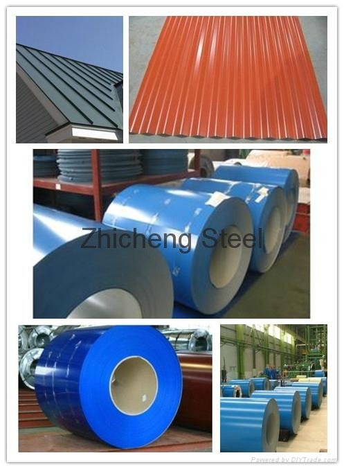 Coated Surface Treatment and High-strength Steel Plate Special Use PPGI 2