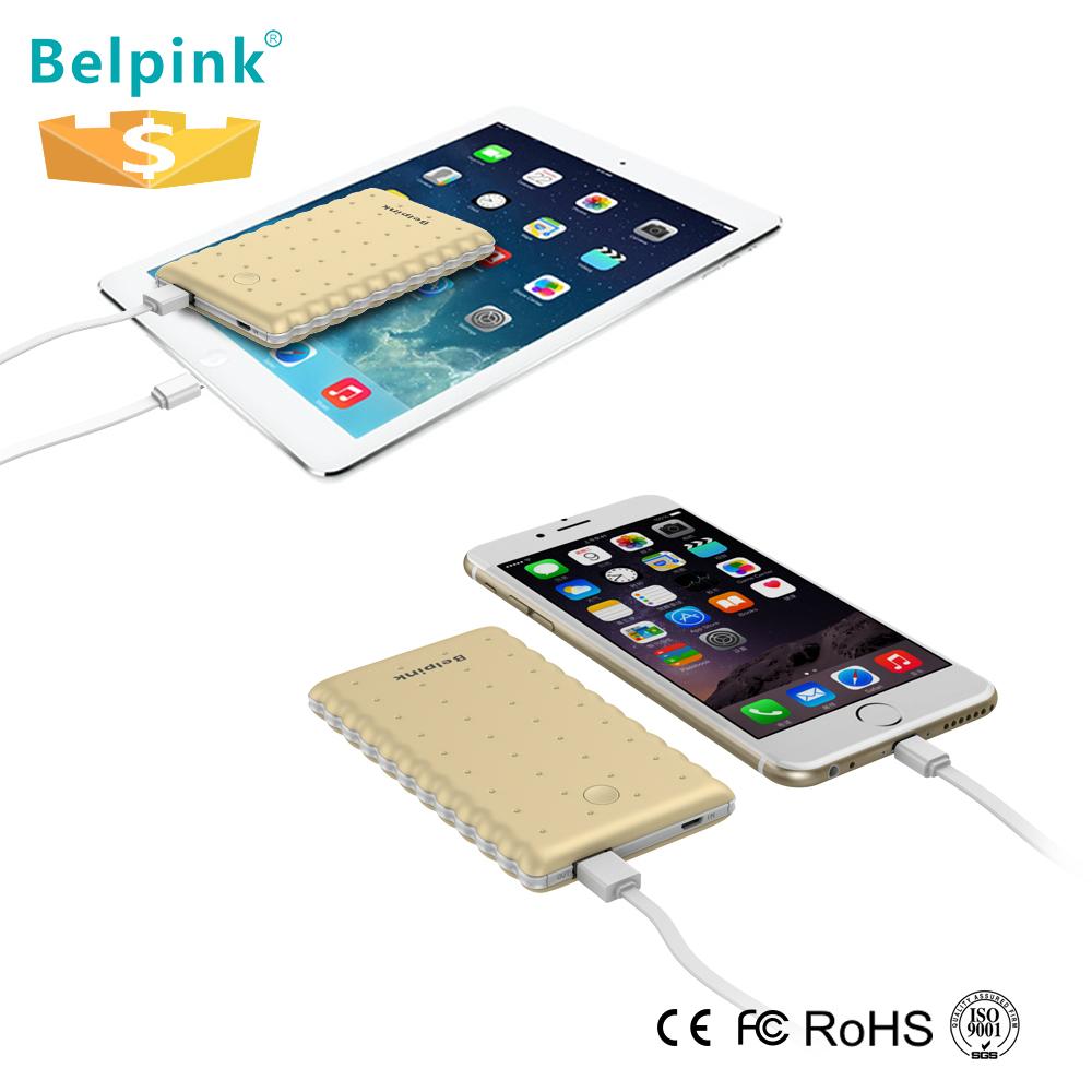 2016 ultra thin power bank mobil charger power supply BP915 OEM