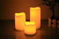 3*AAA Battery remote control cheap led candles 4