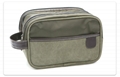 green canvas multifunctional toiletry kit 1