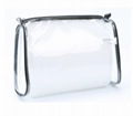 Clear toiletry kit