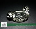 Steel Spiral Bevel Gear, Crown and Pinion Gear, Machine Tool 1