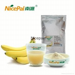 Pure natural without added banana powder
