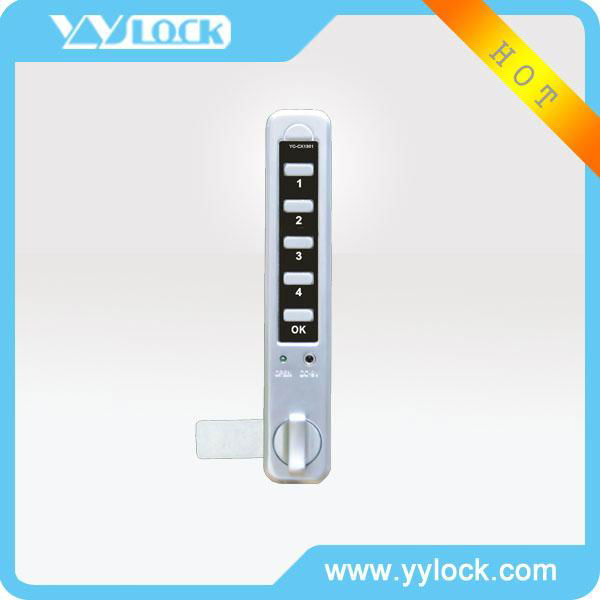 Electronic keypad lock for locker and cabinet 2