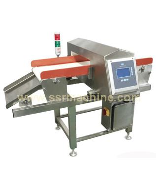 Free fall type funnel Metal detector Pass through vertical packaging industry 4