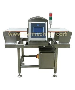 Free fall type funnel Metal detector Pass through vertical packaging industry 3