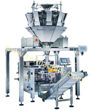 Automatic Potato Chips packing machine VFFS with 14 head weigher  4