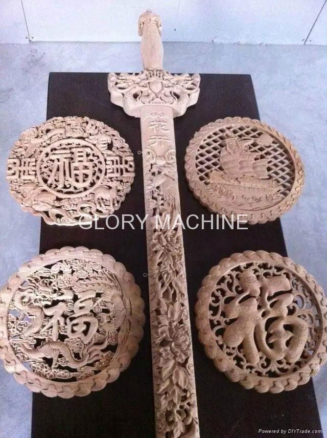 multi spindle wood 3d furniture carving cnc machine 4