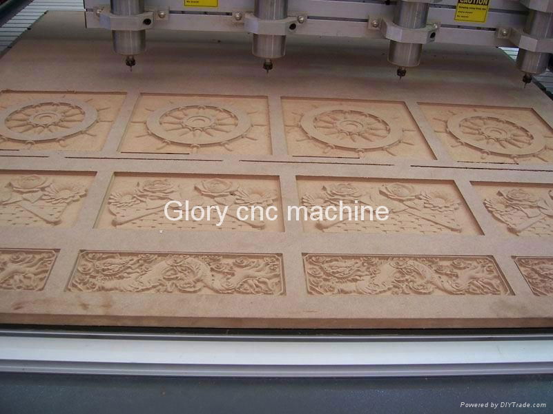 Multi Function Machine 3D/2D Plywood CNC Router 4